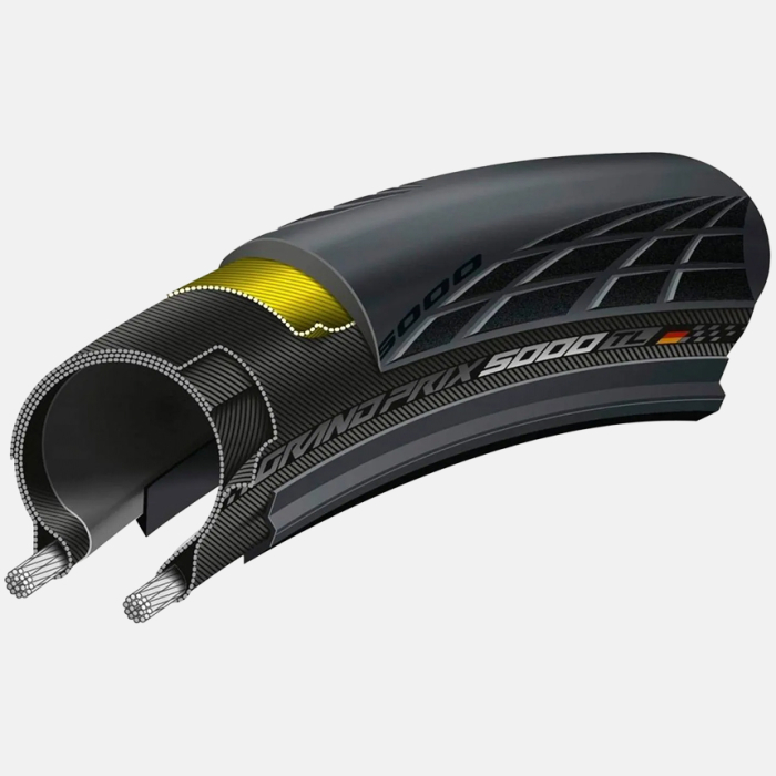 PNEU CONTINENTAL GRAND PRIX 5000 STR - TUBELLES - Imagem 2