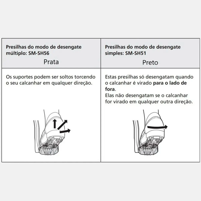 PEDAL SHIMANO ME700 PLATAFORMA COM TACOS - Imagem 4