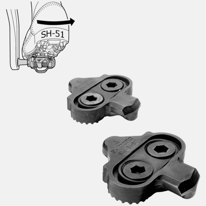 PEDAL SHIMANO ME700 PLATAFORMA COM TACOS - Imagem 3