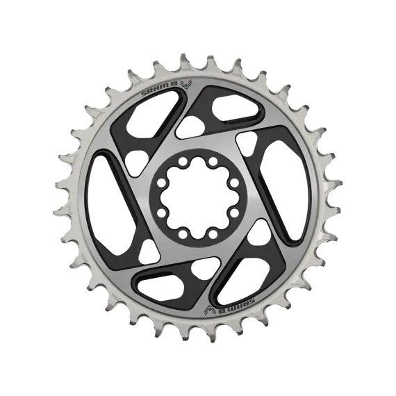 0 (12) COROA SRAM XX SL T-TYPE EAGLE D1 36T 3MM OFFSET 12 VEL. DIRECT MOUNT (8 FUROS)) - Imagem 1