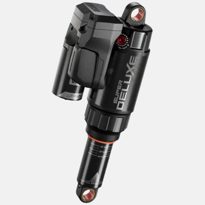 AMORTECEDOR ROCKSHOX SUPERDELUXE ULTIMATE FLIGHT ATTENDAN D1 210x55 LEVO (Com bateria e carregador) - Imagem 2