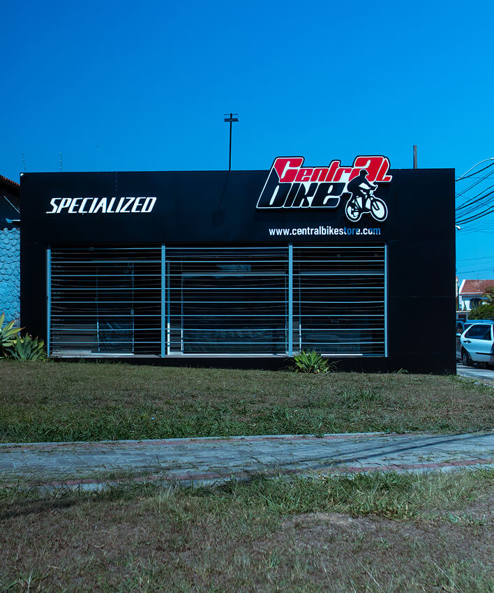 Fachada da Central Bike Store em Pouso Alegre-MG